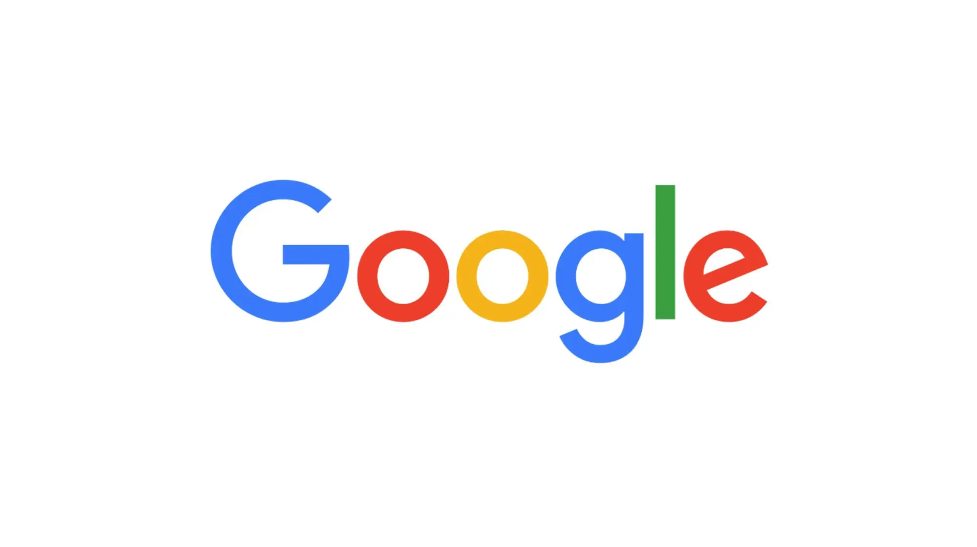 The Google logo on a white background.